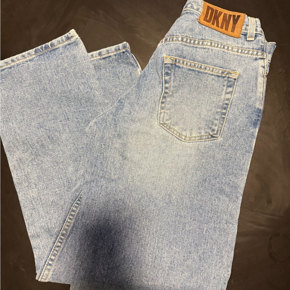 DKNY Light Blue jeans vintage straight leg